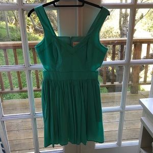 Blue cutout vintage inspired dress